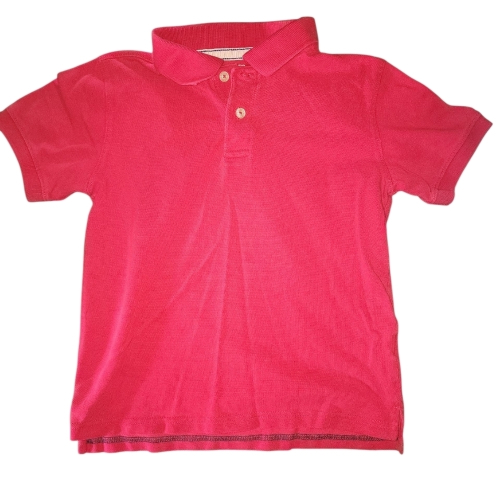 Boys Faded Glory Polo Bundle Size Small (6-7) Red, Black, And Navy . 3 Polos - Picture 3 of 5